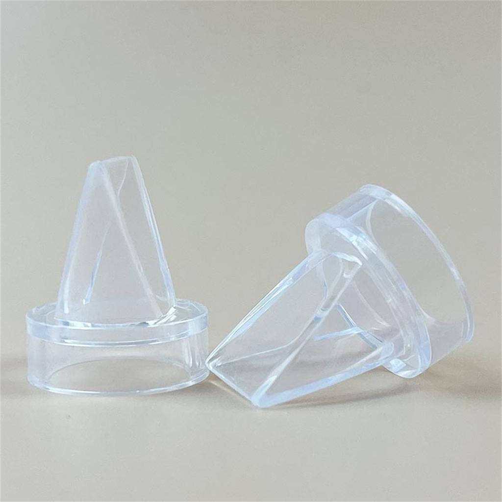 Эффективная силиконовая насадка для молокоотсоса с клапанами «утконос». Резиновые клапаны предотвращают обратный поток молока и повышают эффективность.