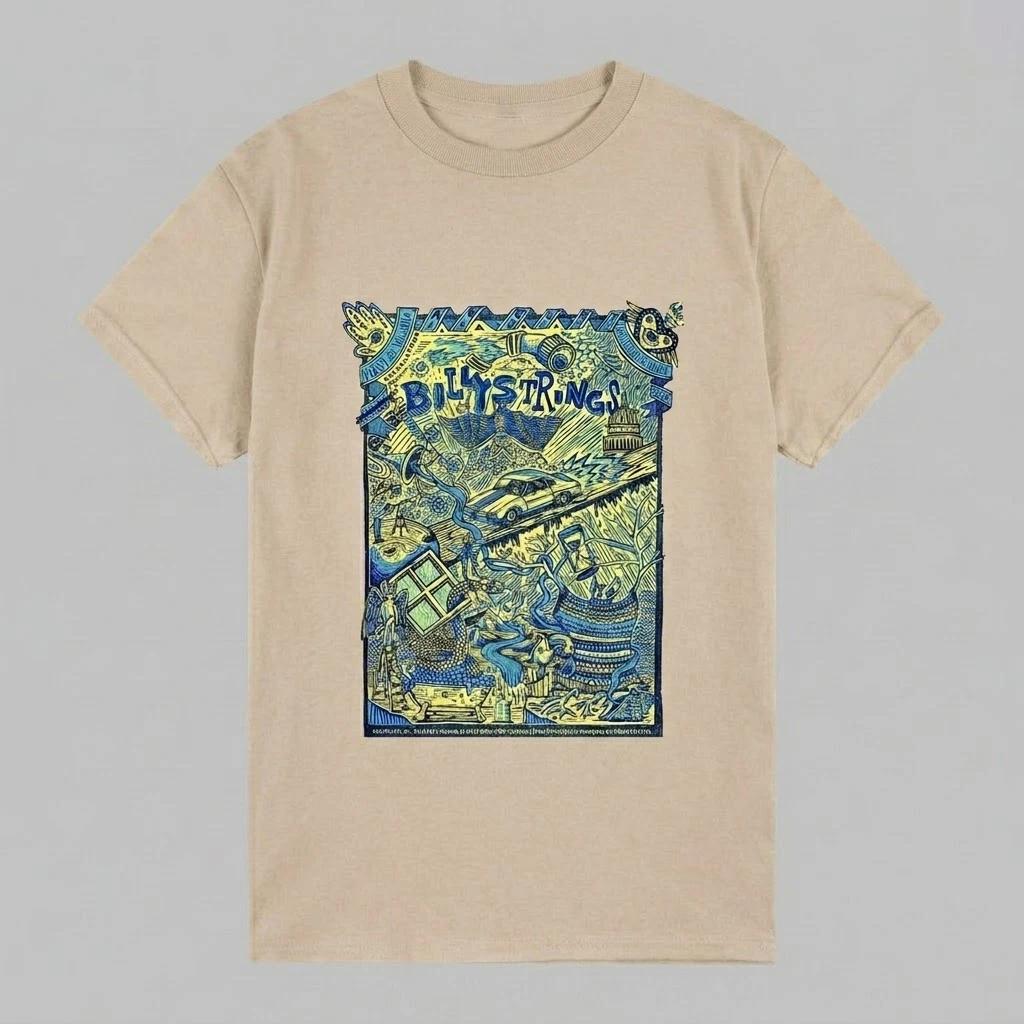 Billy String$ Charleston WV August 4 2026 T-Shirt Cotton All Sizes CB2066