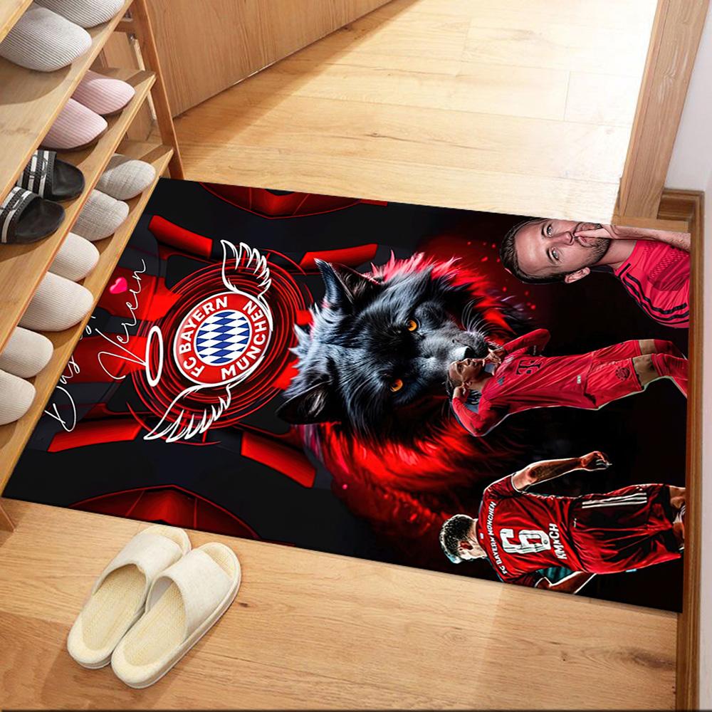 Квадратные ковры Champion Fc Bayern München — отличный выбор для гостиных, спален, домашнего декора и в качестве подарков.