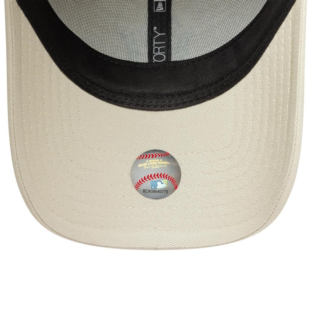NEW ERA Cap 9FORTY Logo Free Size Beige Mint Green Infill