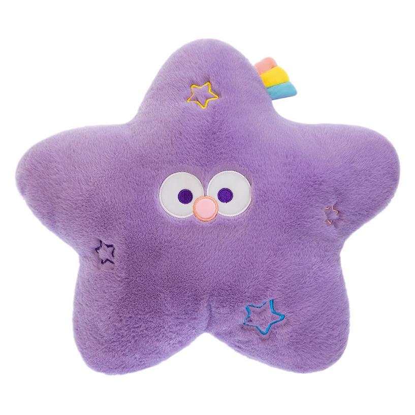 Мягкая подушка «Радужная луна и звезда»: Детская подушка для сна и офисная спинка для домашнего декора