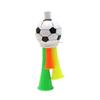 6Pcs Football Trumpet Toy Loud Sound Soccer Horn Plastic Stadium Horn Noise Maker Cheering Toy School Sporting Events Party Favors