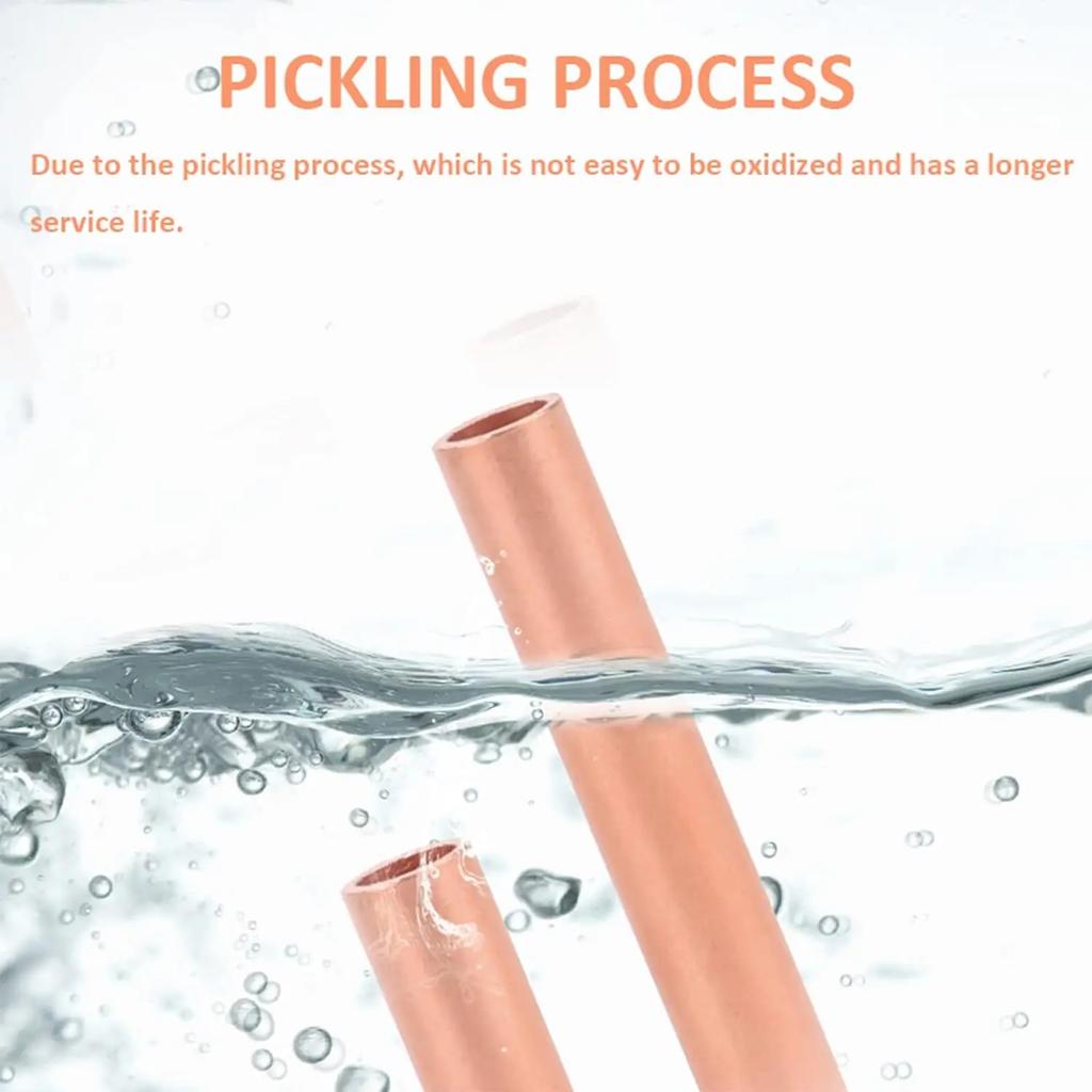 Набор из 250 шт. кабельных наконечников 7 размеров, медные обжимные соединители, неизолированные, с термоусадочной трубкой, электрические клеммы