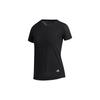 Женская футболка с короткими рукавами и короткими рукавами Bonus Arc Hem, свободная посадка, черные GJ2757