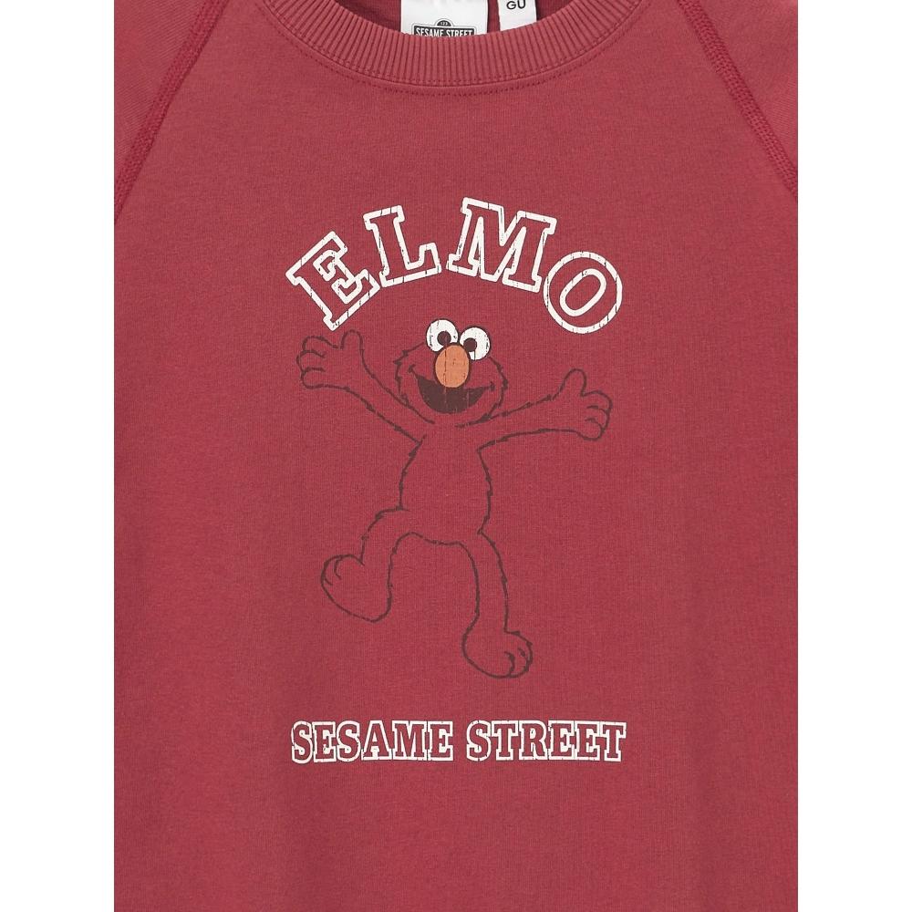 GU by Uniqlo Детский унисекс свитер T Sesame streET