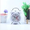 4-дюймовый металлический мультяшный будильник с подсветкой, креативный звонок, детский студенческий настольный будильник