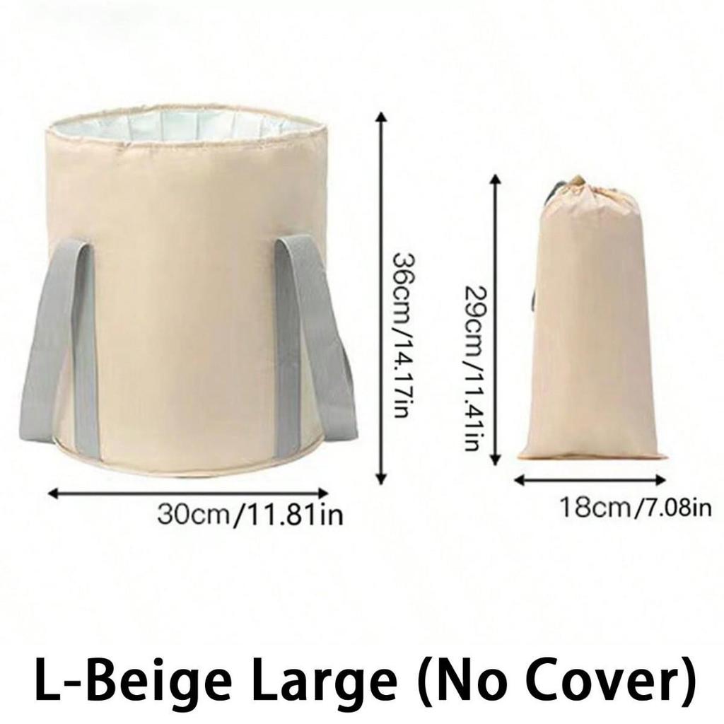 Portable Foldable Foot Soak Bucket: Insulated and High-Deep Design for Outdoor and Indoor Use