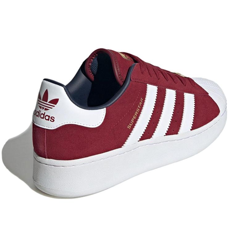 Adidas Кроссовки Superstar Xlg Collegiate бордовый белый IE9872