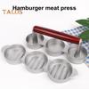 Burger Press Patty Maker Aluminum Alloy Hamburger Fish Patty Press Mold for Meat Beef Veggie Burger Grill BBQ Kitchen Tool