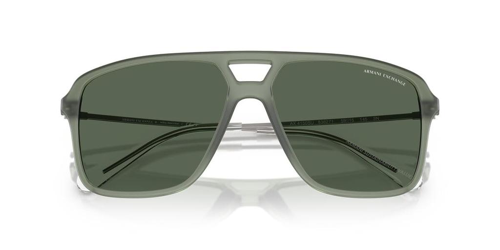 Солнцезащитные очки 0AX4150SU ОПАЛОВЫЙ ЗЕЛЕНЫЙ 59 [Armani Exchange]
