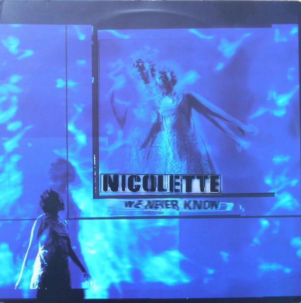 12-дюймовая пластинка NICOLETTE We Never Know TLX6 1996 UK Dance Electronica Б/у