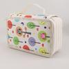 Custom 4-Layer Kawaii Canvas Pencil Case Good Selling Multifunctional School Pencil Box Fabric Multifunctional Art Pouch