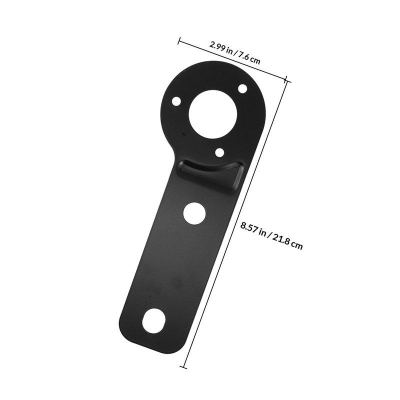 Heavy Duty Iron Trailer Wiring Harness Mount Bracket Stable Support for Rv and Tow Accessory