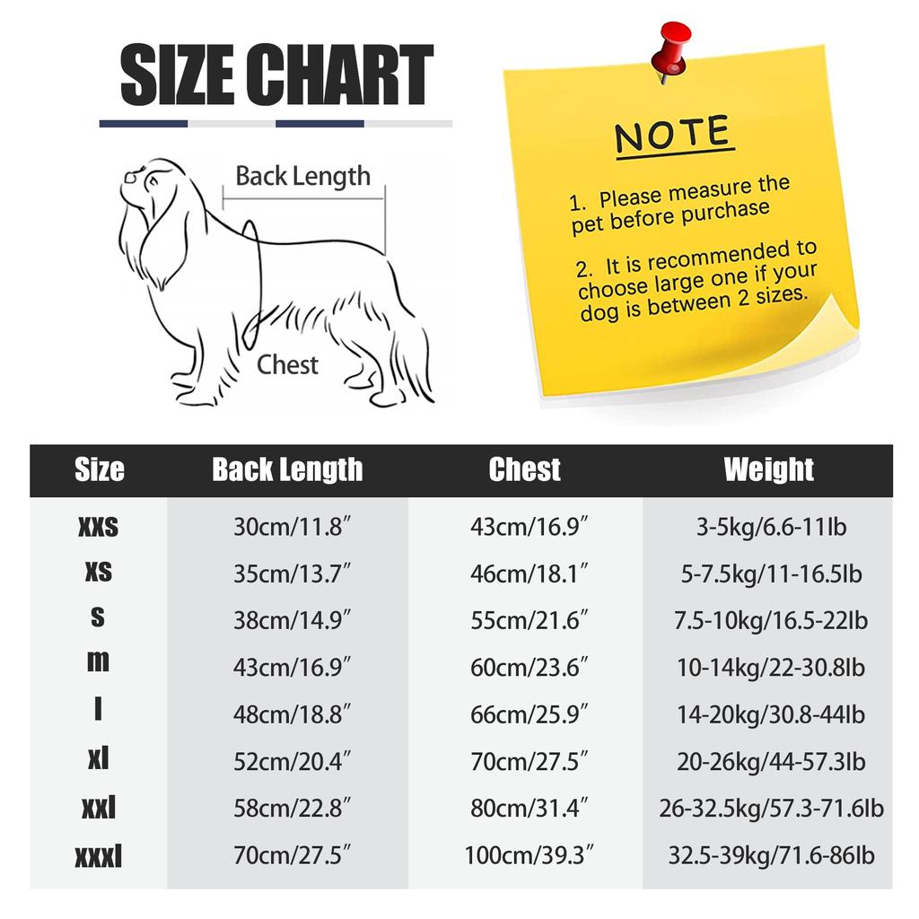 Dog Fleece Jacket Warm Winter Coat Turtleneck Pullover for S M L Dogs