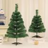 With LED Light Artificial  Christmas Tree Pine Cone Desktop Pine Christmas Tree  Table Ornament