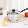 Stainless Steel Pot Coffee Milk Soup Pan Household Non Stick Gas Multi Cooking Pas Double Bottom Cookware Kitchen Pots Offers