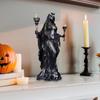 Hekate Niktipolos Statue Magic Greek Goddess Witch Figurine Lightbringer or Morning Star Resin Sculpture for Home Decor
