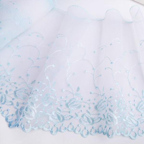 1 м красочная вышивка кружево DIY женское свадебное платье одежда ткань колыбель домашний текстиль отделка дивана шириной 25 см