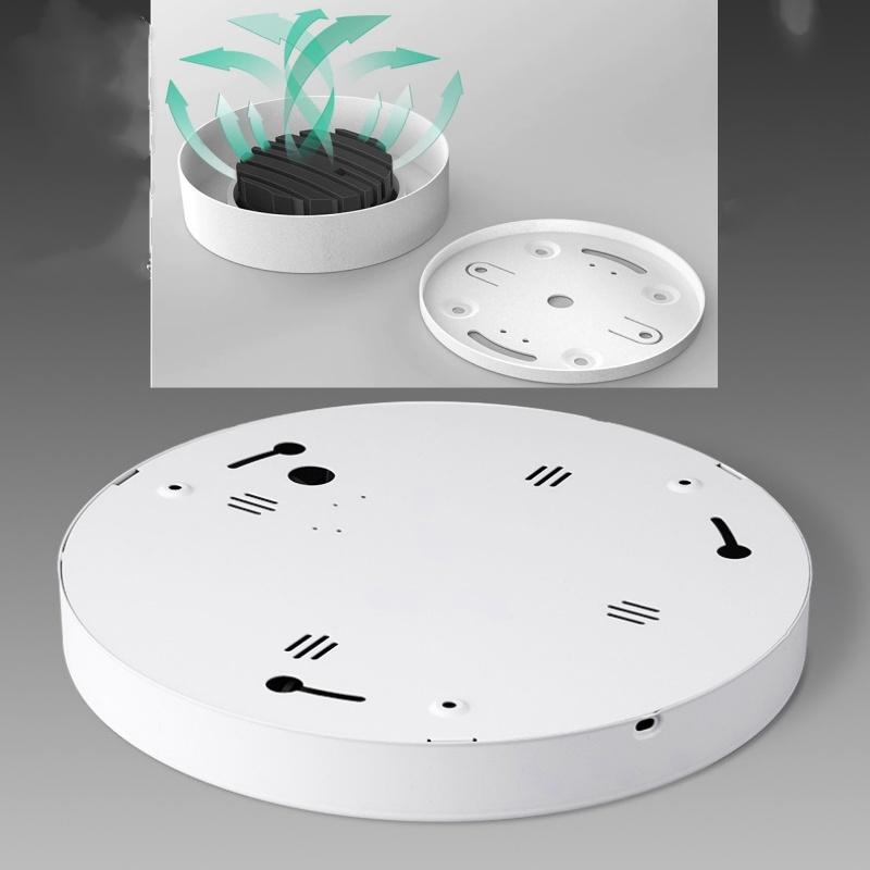 Модная ультратонкая 3,5 см накладная антибликовая полноспектральная COB-лампа, для гостиной, прихожей, без отверстий