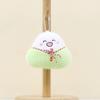 Boat Festival Dragon Short Plush Dumpling Keychain With Pp Cotton Fill For Gift