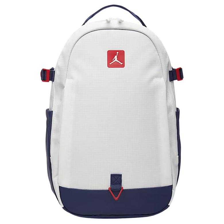 New Jordan Polyester Backpack Unisex White JD2523028AD-001