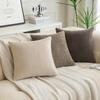 Chenille Herringbone Pillowcase Solid Color Texture Cushion Cover Living Room Sofa Bedroom Bedside Chenille Pillow