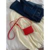Korean Niche Design, Fashionable Waist Bag with Small Card Bag Mini Crossbody Small Square Bag Coin Wallet