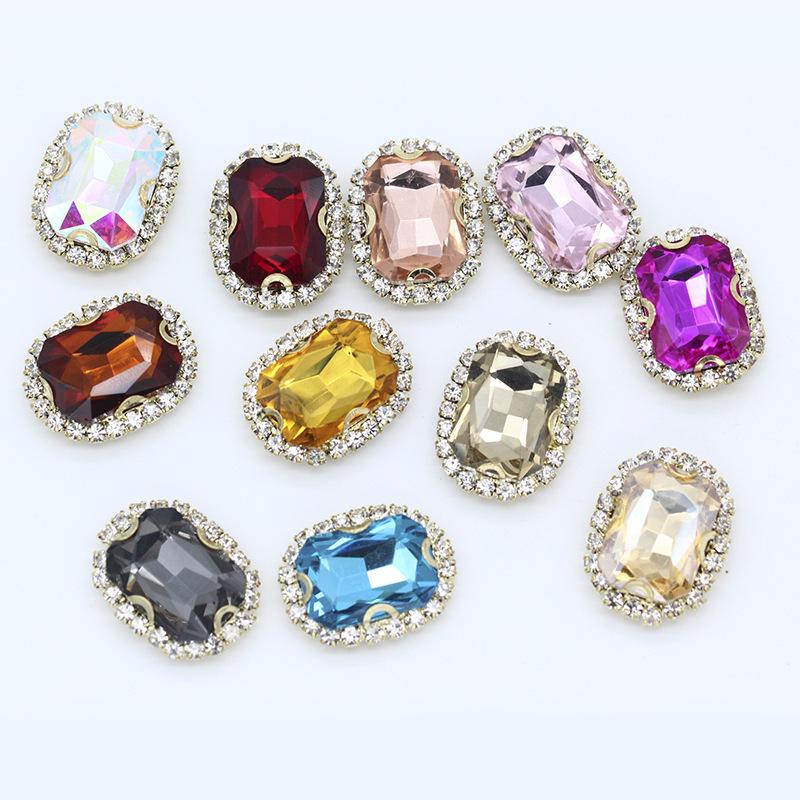 Украшения для волос с бриллиантами в форме восьмиугольного когтя из хрустального стекла — декоративные аксессуары своими руками