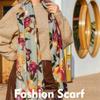 190*65cm High Quality Imitation Cashmere Scarf Autumn Winter Butterfly Printed Warm Shawl Women Gift