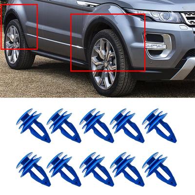 Пластиковые зажимы Land Rover Range Rover Evoque Передние и задние колесные арки Отделка Внешние зажимы колесных арок Зажимы для автомобильных креплений Фиксатор молдинга колесной арки
