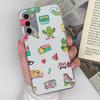 Для Oppo A15 A15S A16 A16S A17 A17K A35 A58 чехлы для телефонов красивые синие бабочки цветы узор прозрачный силиконовый противоскользящий корпус для Oppo Shell