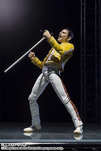 TAMASHII NATIONS Фредди Меркьюри примерно 140 мм окрашенная подвижная фигурка SHFiguarts ПВХ и АБС