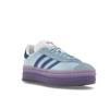 KSENIASCHNAIDER X Adidas  Gazelle Bold Blue Denim Women Sneakers Supplier-Colour Cloud-White IG4339