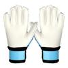 Goalkeeper Gloves Youth Latex Football Gloves Anti-slip Wear-resistant Full Finger Palms Protection Glove Goalie For Football
