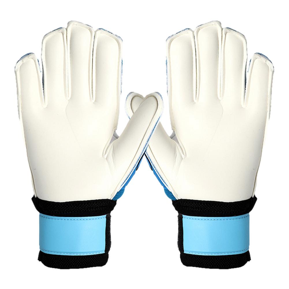 Goalkeeper Gloves Youth Latex Football Gloves Anti-slip Wear-resistant Full Finger Palms Protection Glove Goalie For Football