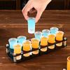 38mm Shot Glasses Holder 6/12Hole Cup Serving Tray Acrylic Cup Holder  Restaurant Service
