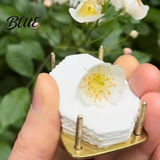 Пресс для сушки цветов Craft, портативный мини-набор для тиснения, компактный набор для ботанического искусства, пресс для растений, инструмент для рукоделия, DIY, маленький букет