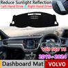 Для Volvo V60 S60 T8 ~2024 Вкладыш Противоскользящий Коврик Чехол-Накладка на Панель Приборов Козырек от Солнца Коврик на Панель Приборов Коврик в Салон Автомобиля Аксессуары