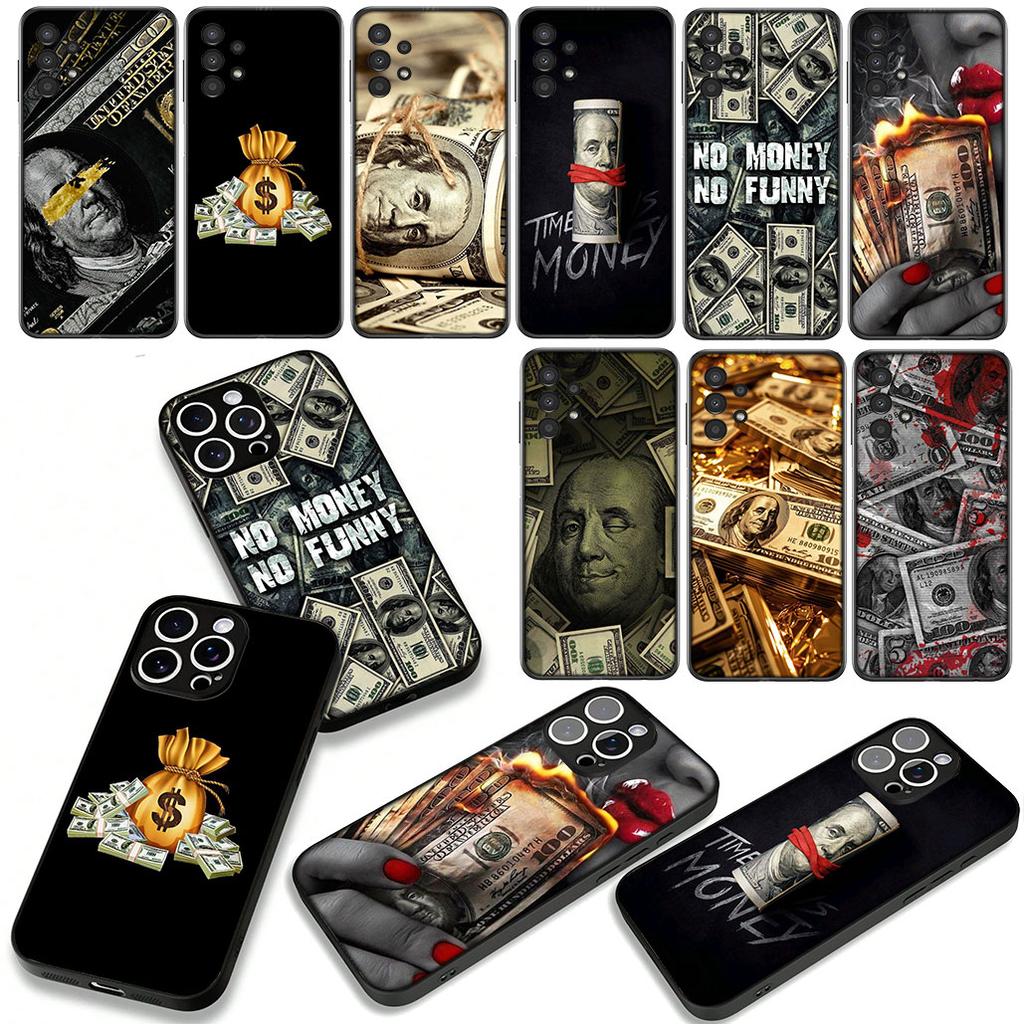Moneys 100 D-Dollars Cover Phone Case for Xiaomi Poco X7 X6 X5 F7 F6 F8 Ultra F5 M6 M7 M8 Pro C85 C75 C65 C71 C61