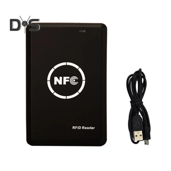 Копировальный аппарат для смарт-карт контроля доступа с USB-подключением, простой в использовании дубликатор карт 250 кГц/125 кГц, зашифрованный декодер карт