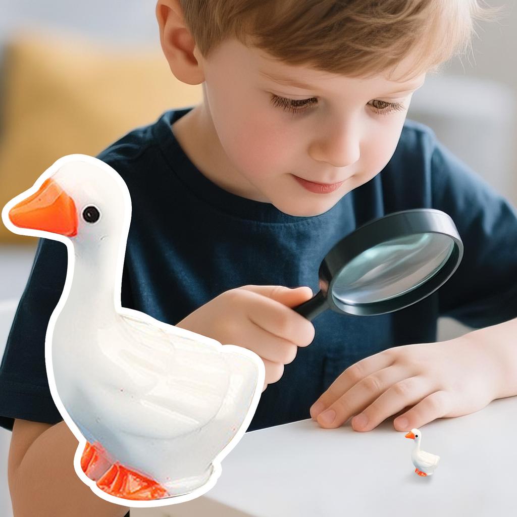 Moss Microlandscape Creative Cute Little Swan Doll Ornaments Accessories Resin Ornaments