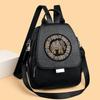 Elephant Embossed Women's PU Backpack Travel Backpack