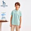 HAZZYS Легкая мужская футболка-поло с коротким рукавом в стиле колор-блок