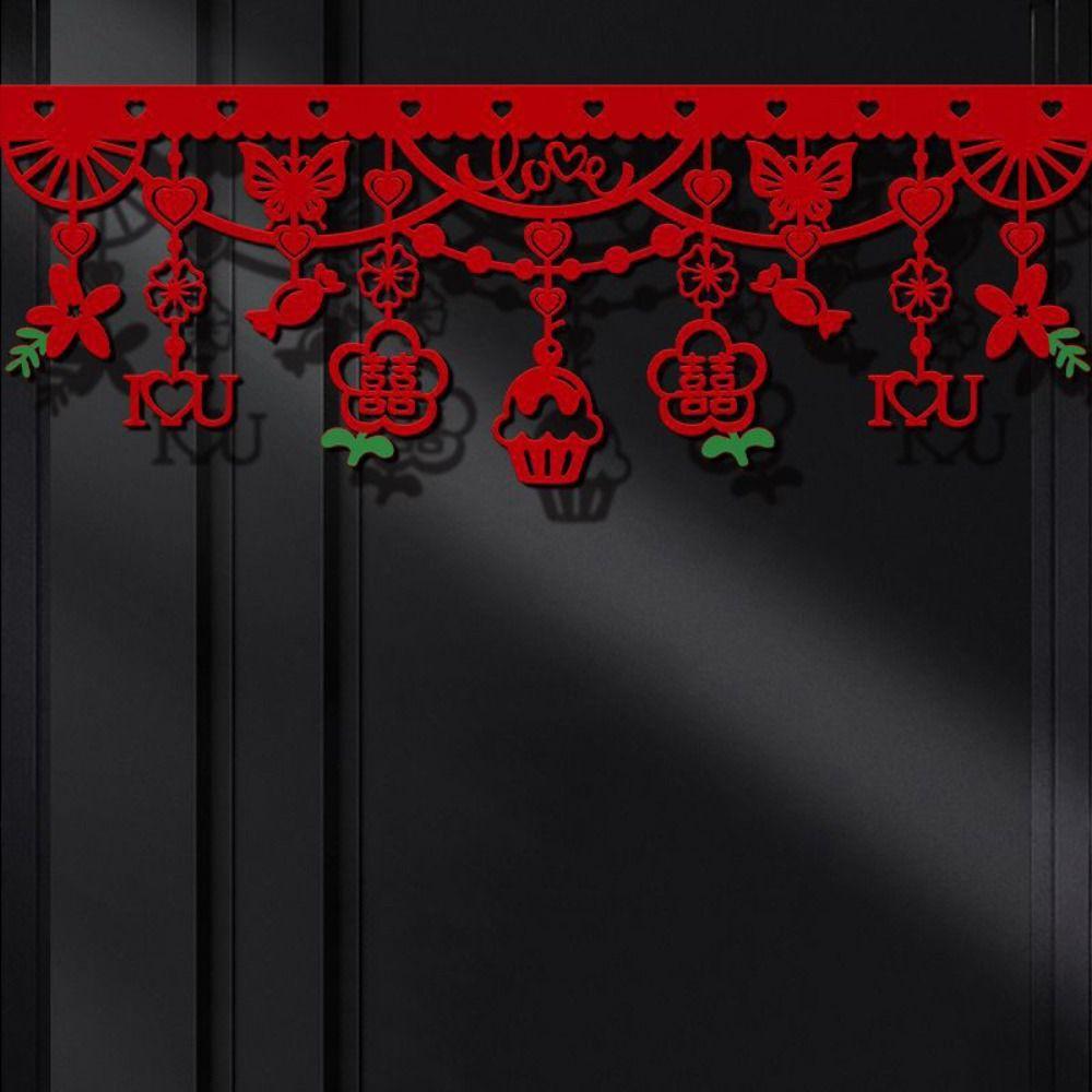 Нетканый подвесной баннер в китайском стиле, настенный подвесной декор для дверей, штор