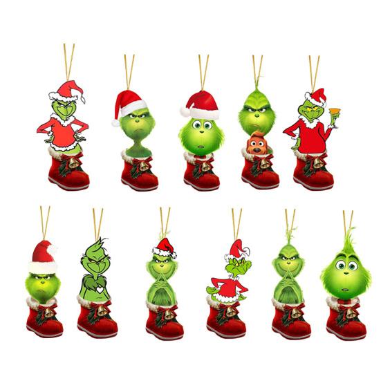 Рождественское украшение Собака Декоративный Праздничный Подвеска для машины, рюкзака, дома, для вечеринки, DIY подарок, украшение для вечеринки