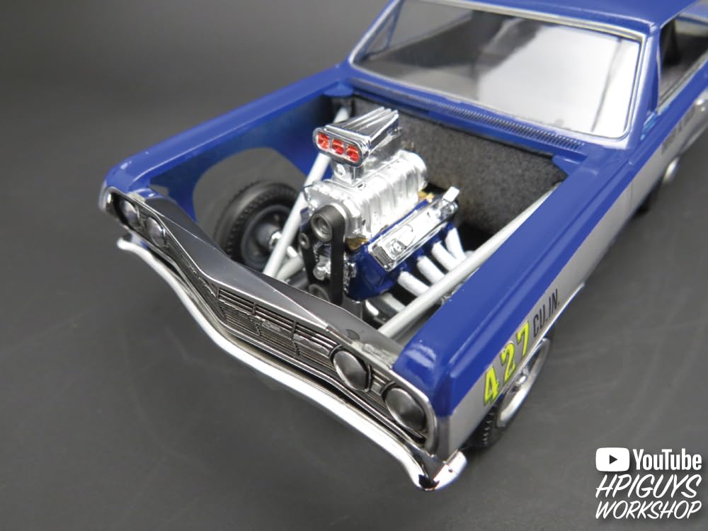 Пластиковая модель AMT 1965 Chevy Chevelle AWB Time Machine AMT1302 1/24