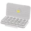 Portable Pill Box - Weekly Medicine Organizer with Large Capacity and 3-Daily Compartments