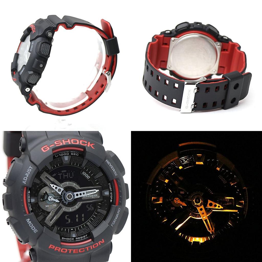 Casio Зарубежная модель G-Shock GA-110HR-1A Мужские часы