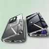 Anti Peeping Case for OPPO Reno13 Reno14 Pro, Double Sided Tempered Glass,Metal Frame with Lens Protector Phone Bumpers