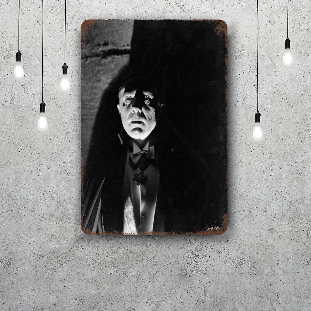 bela lugosi dracula actor Tin Sign Home Decor Wall Decor Art Wall Mural Room Decoration Decor Retro Metal Sign Plate Bar Posters